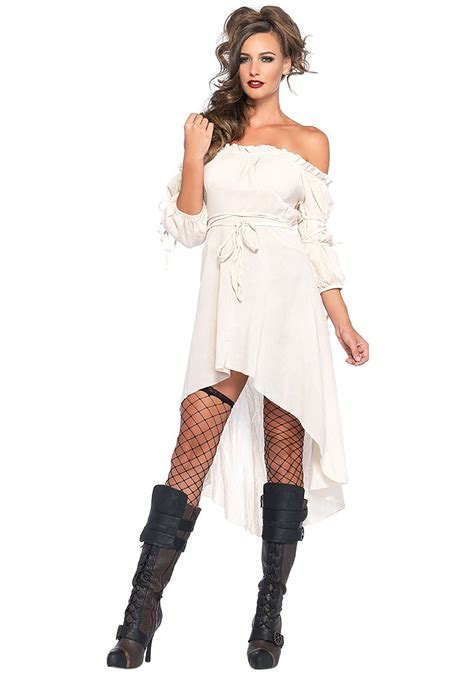 white pirate dress|white dress for pirate costume.